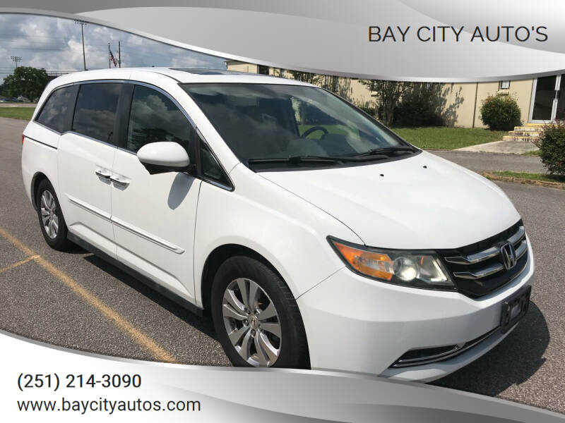 2014 Honda Odyssey for sale at Bay City Auto's in Mobile AL
