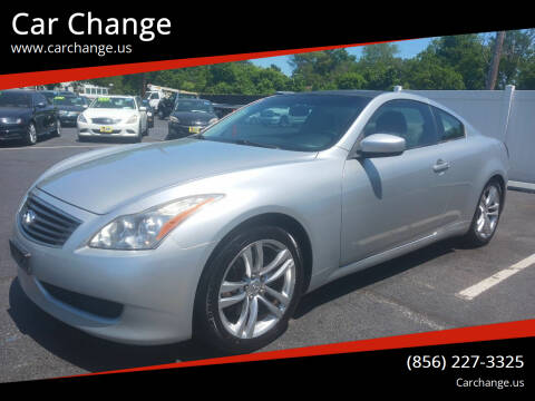2009 Infiniti G37 Coupe for sale at Car Change in Sewell NJ