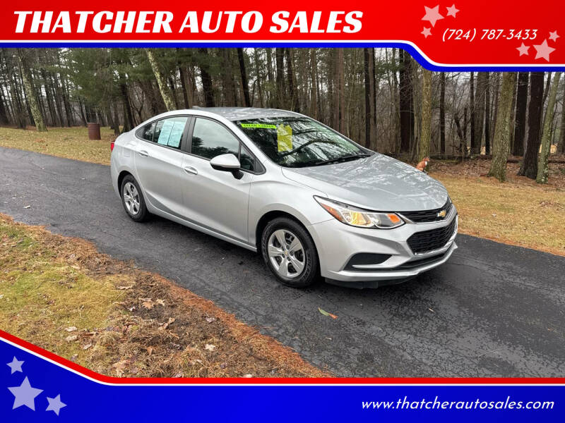 2017 Chevrolet Cruze for sale at THATCHER AUTO SALES in Export PA