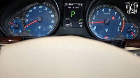 2012 Maserati GranTurismo S Automatic