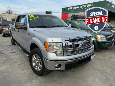 2014 Ford F-150 for sale at Freeway Motors Used Cars in Modesto CA
