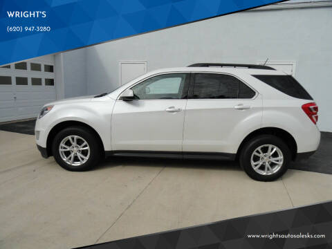 2017 Chevrolet Equinox for sale at WRIGHT'S in Hillsboro KS