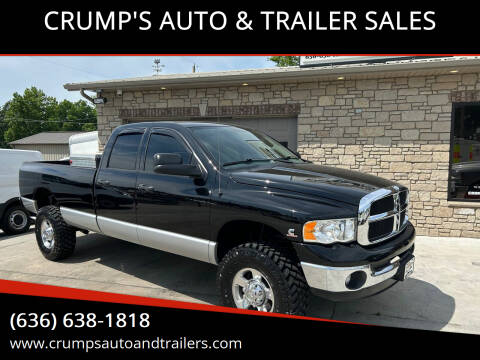 2003 Dodge Ram 2500 for sale at CRUMP'S AUTO & TRAILER SALES in Crystal City MO