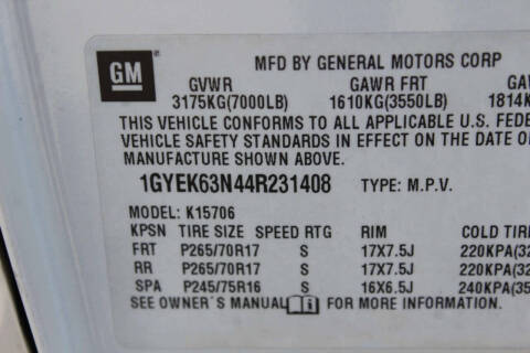 2004 Cadillac Escalade