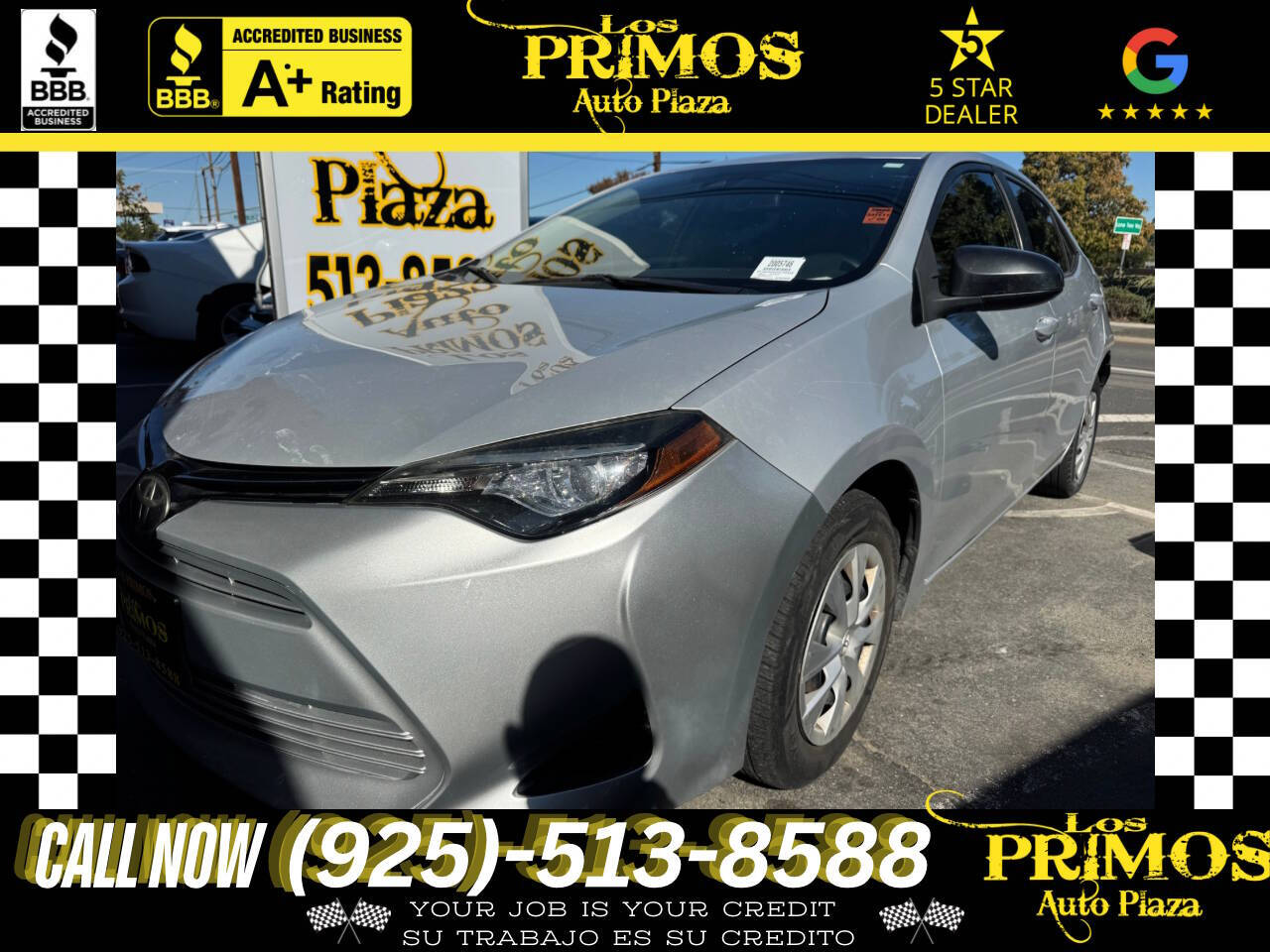 2017 Toyota Corolla LE 4dr Sedan