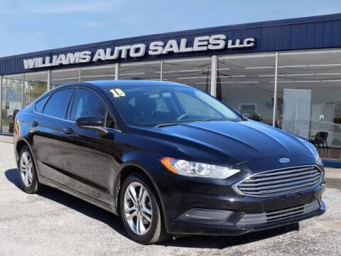 2018 Ford Fusion for sale at Williams Auto Sales, LLC in Cookeville TN