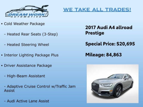2017 Audi A4 allroad 2.0T quattro Prestige