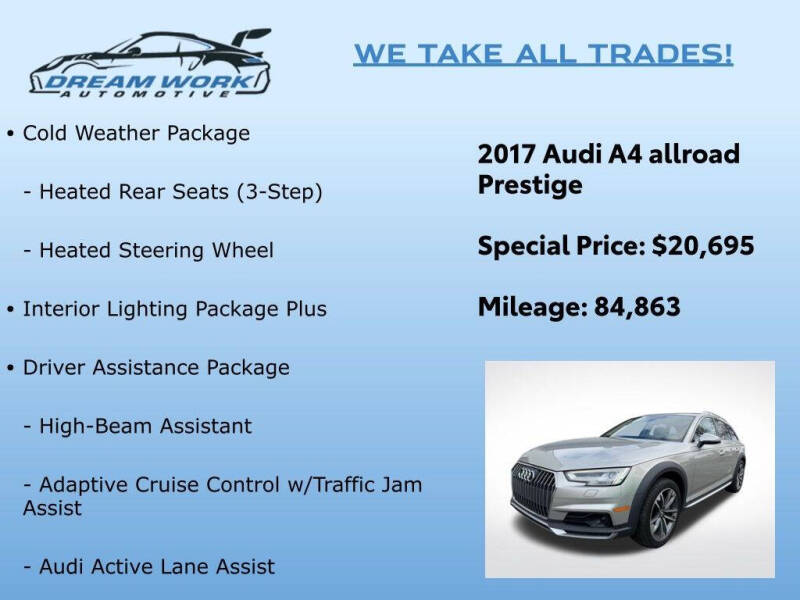 2017 Audi A4 allroad 2.0T quattro Prestige