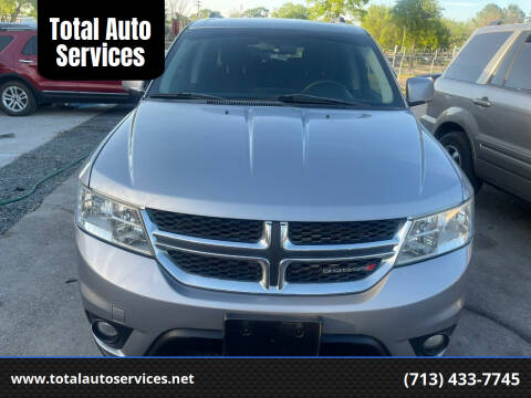 2016 Dodge Journey for sale at Total Auto Services in Houston TX
