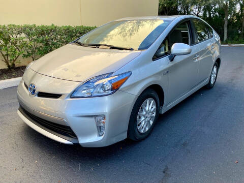 2015 Toyota Prius Plug-in Hybrid for sale at DENMARK AUTO BROKERS in Riviera Beach FL