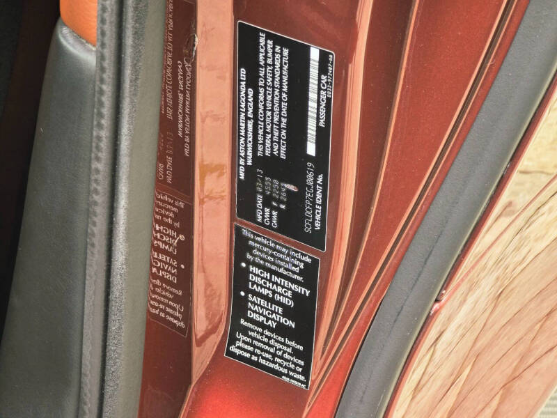 2014 Aston Martin Vanquish