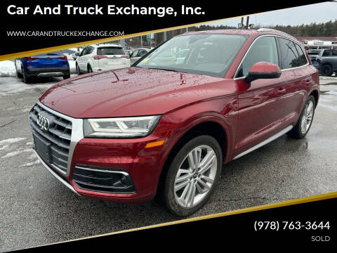 2018 Audi Q5 for sale at Car and Truck Exchange, Inc. in Rowley MA