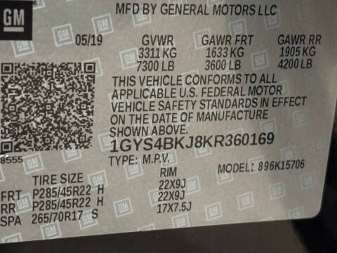 2019 Cadillac Escalade Luxury