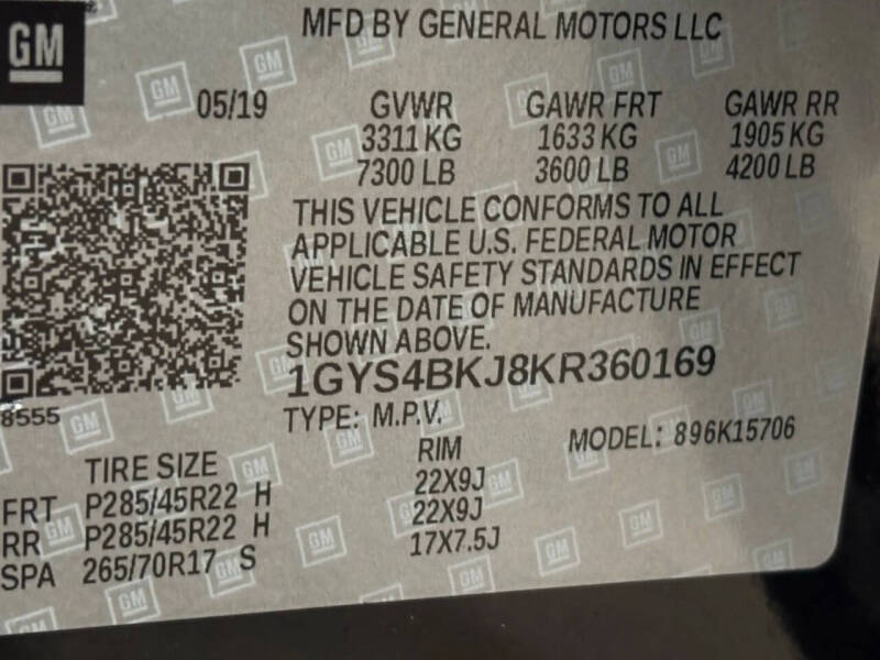 2019 Cadillac Escalade Luxury