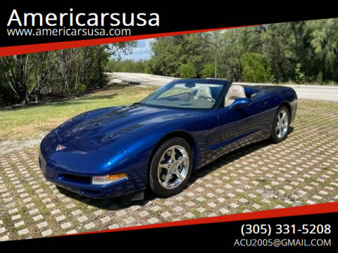 2004 Chevrolet Corvette for sale at Americarsusa in Hollywood FL