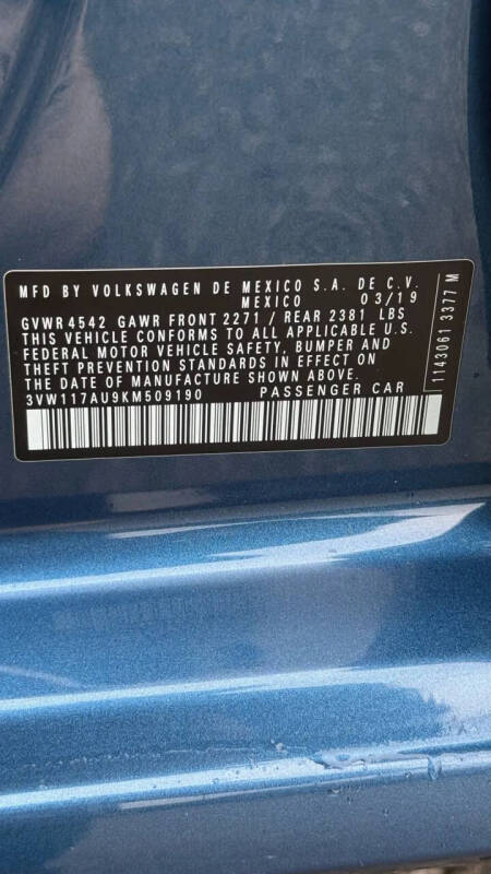 2019 Volkswagen Golf SportWagen 1.8T S 4Motion