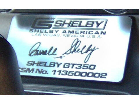 2011 Shelby GT350