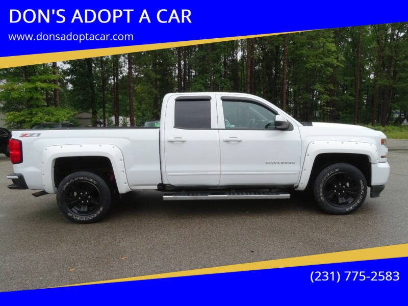 2016 Chevrolet Silverado 1500 for sale at DON'S ADOPT A CAR in Cadillac MI