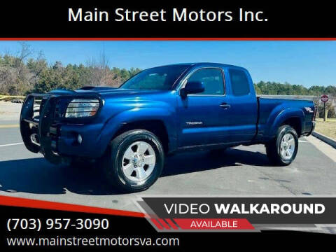2008 Toyota Tacoma for sale at Main Street Motors Inc. in Chantilly VA