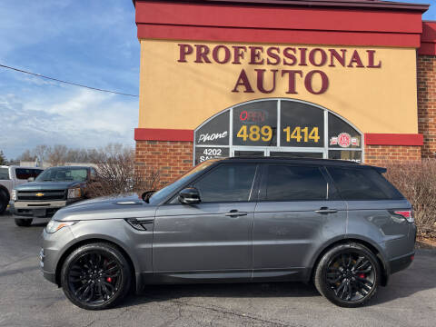 2016 Land Rover Range Rover Sport for sale at Professional Auto Sales & Service in Fort Wayne IN