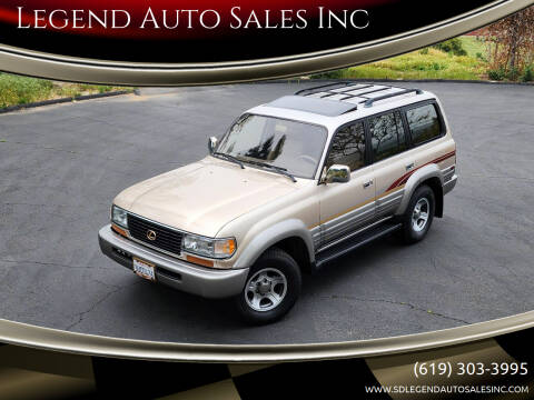 1997 Lexus LX 450 for sale at Legend Auto Sales Inc in Lemon Grove CA