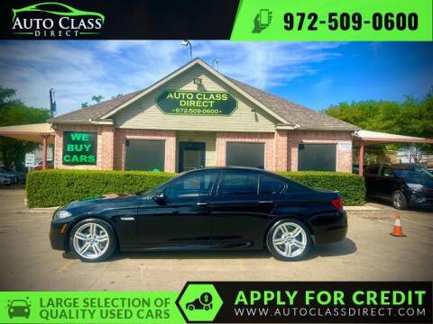 2014 BMW 5 Series for sale at Auto Class Direct in Plano TX