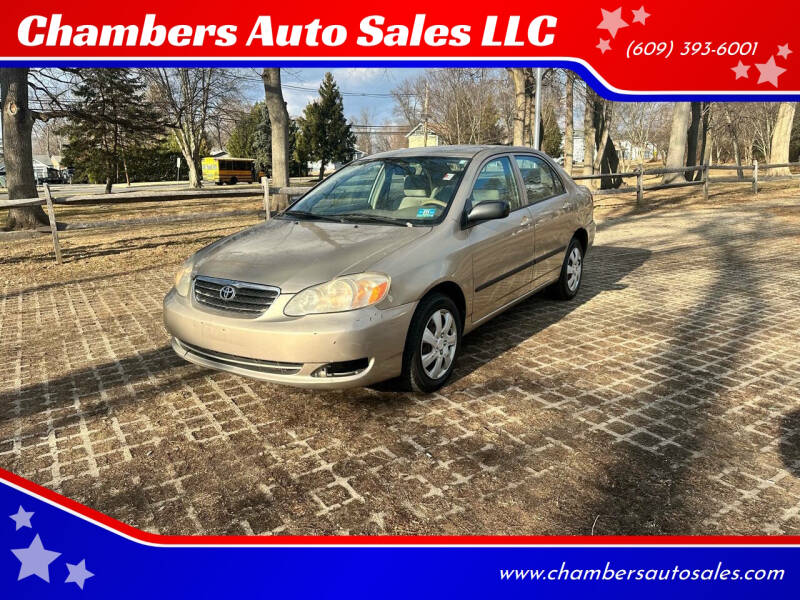 2005 Toyota Corolla for sale at Chambers Auto Sales LLC in Trenton NJ