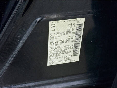 2019 Nissan Murano Platinum