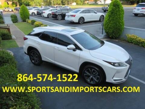 2020 Lexus RX 350 for sale at Sports & Imports INC in Spartanburg SC