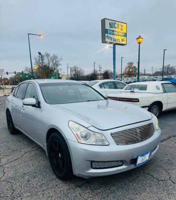 2008 Infiniti G35 for sale at NICAS AUTO SALES INC in Loves Park IL