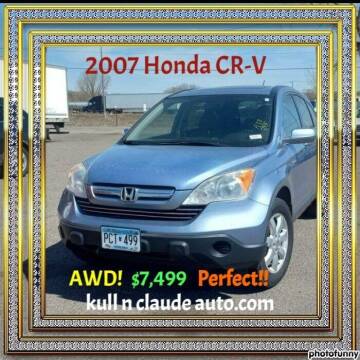 2007 Honda CR-V for sale at Kull N Claude Auto Sales in Saint Cloud MN