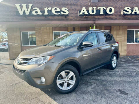 2013 Toyota RAV4 for sale at Wares Auto Sales INC in Traverse City MI