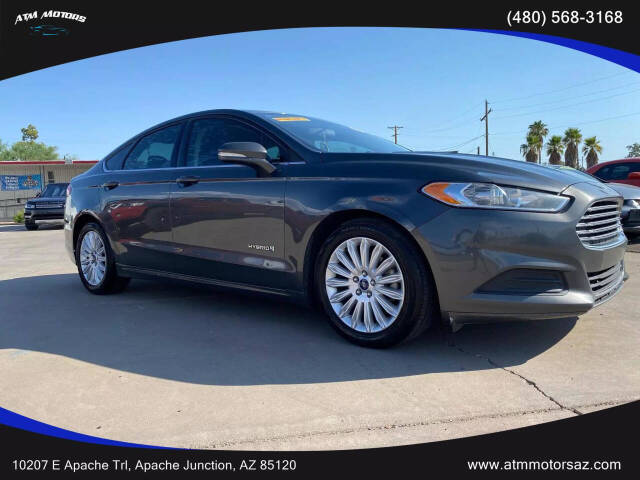 2015 Ford Fusion Hybrid for sale at ATM MOTORS in Apache Junction, AZ