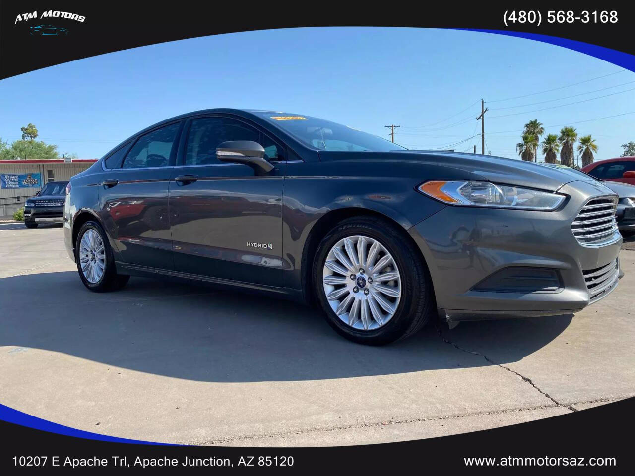 2015 Ford Fusion Hybrid for sale at ATM MOTORS in Apache Junction, AZ