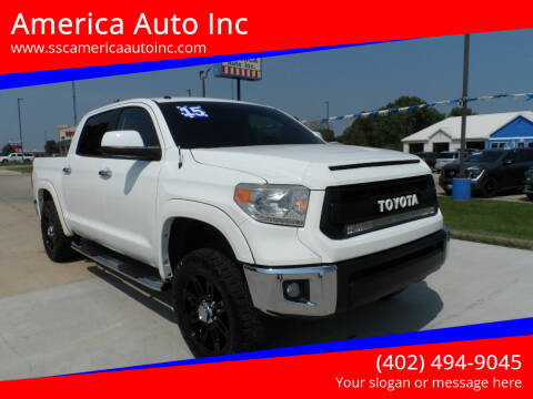 2015 Toyota Tundra for sale at America Auto Inc in South Sioux City NE
