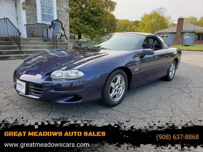 1999 Chevrolet Camaro for sale at GREAT MEADOWS AUTO SALES in Great Meadows NJ