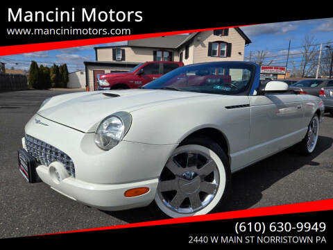 2002 Ford Thunderbird for sale at Mancini Motors in Norristown PA