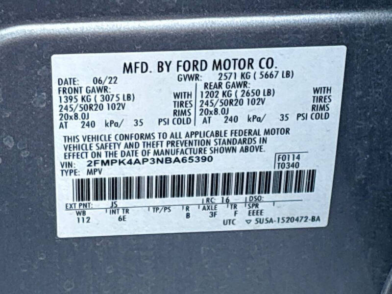 2022 Ford Edge ST