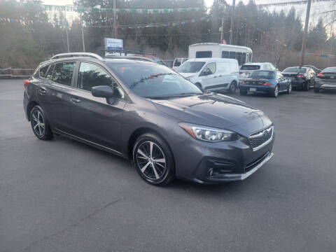 2019 Subaru Impreza for sale at HIGHLAND AUTO in Renton WA