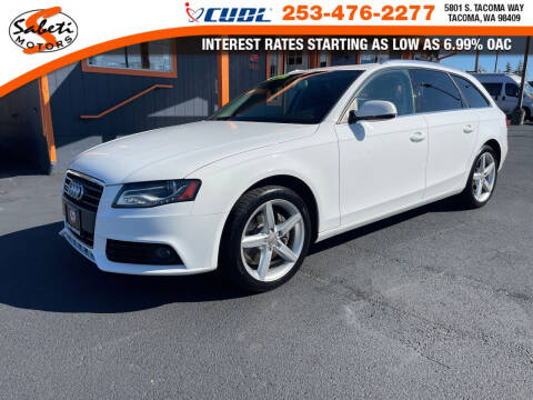2012 Audi A4 for sale at Sabeti Motors in Tacoma WA