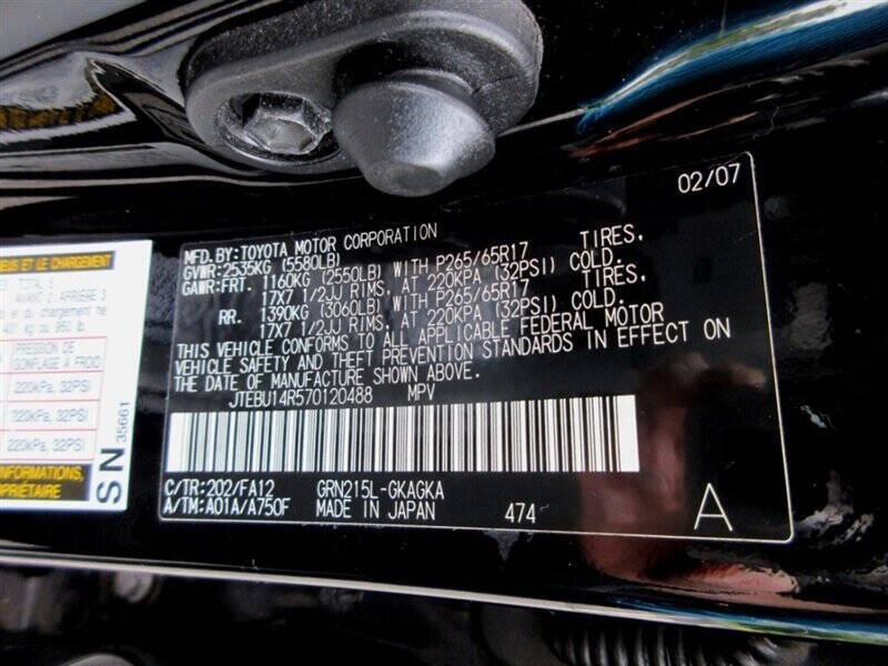 2007 Toyota 4Runner SR5