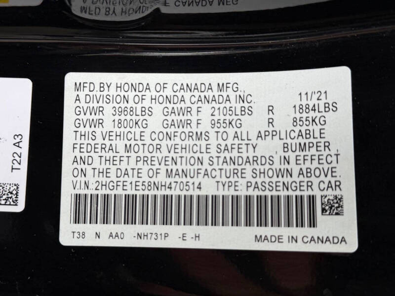 2022 Honda Civic