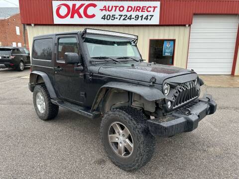 2015 Jeep Wrangler for sale at OKC Auto Direct, LLC in Oklahoma City OK