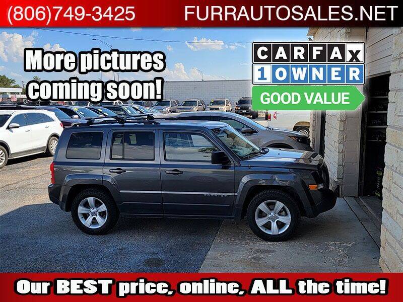 2016 Jeep Patriot for sale at FURR AUTO SALES in Lubbock TX