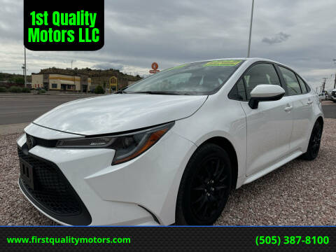 2022 Toyota Corolla for sale at 1st Quality Motors LLC in Gallup NM