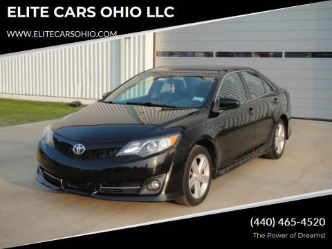 2014 Toyota Camry for sale at ELITE CARS OHIO LLC in Solon OH
