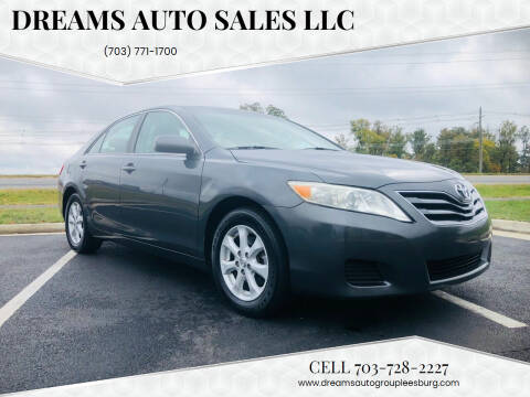 2011 Toyota Camry for sale at Dreams Auto Sales LLC in Leesburg VA