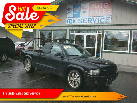 2000 Dodge Dakota for sale at 777 Auto Sales and Service in Tacoma WA