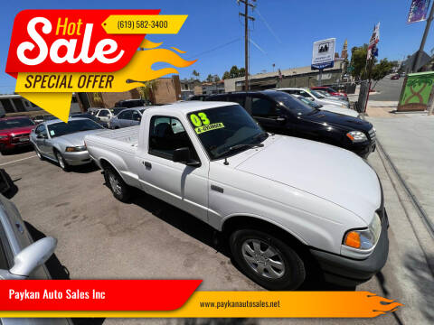 2003 Mazda Truck for sale at Paykan Auto Sales Inc in San Diego CA