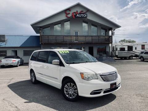2013 Chrysler Town and Country for sale at Epic Auto in Idaho Falls ID